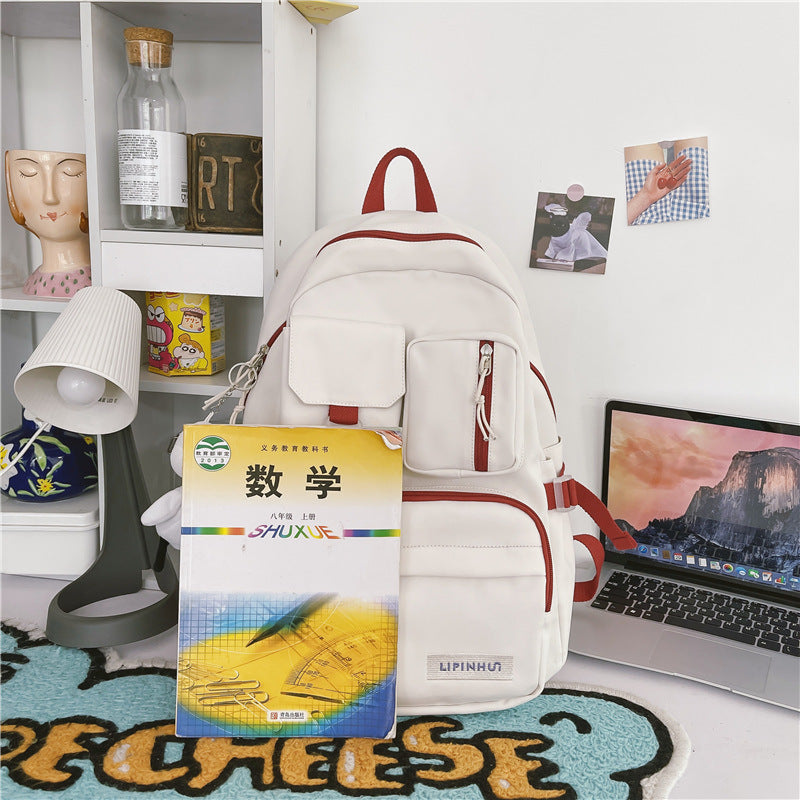 Women's New Japanese Style Simple College / School Style Backpack